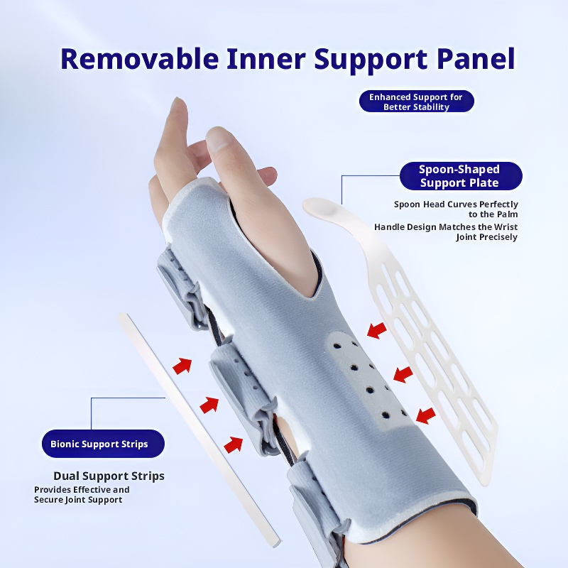 Steel Plate Wrist Brace Medical TFCC Immobilization Support