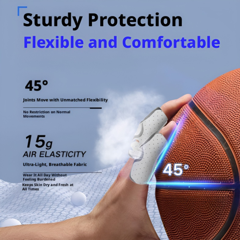 Basketball Finger Guard Compression Impact Protection Sleeve