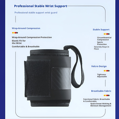 Weightlifting Wrist Wrap Adjustable Gym Support Strap