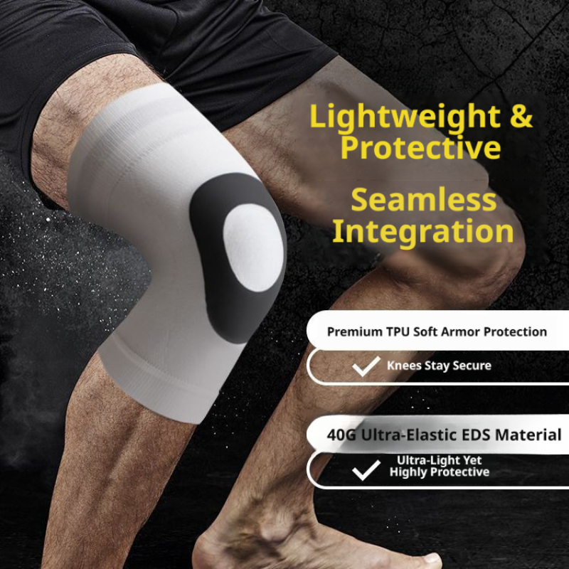 Knit Elastic Knee Sleeve Breathable Compression Support