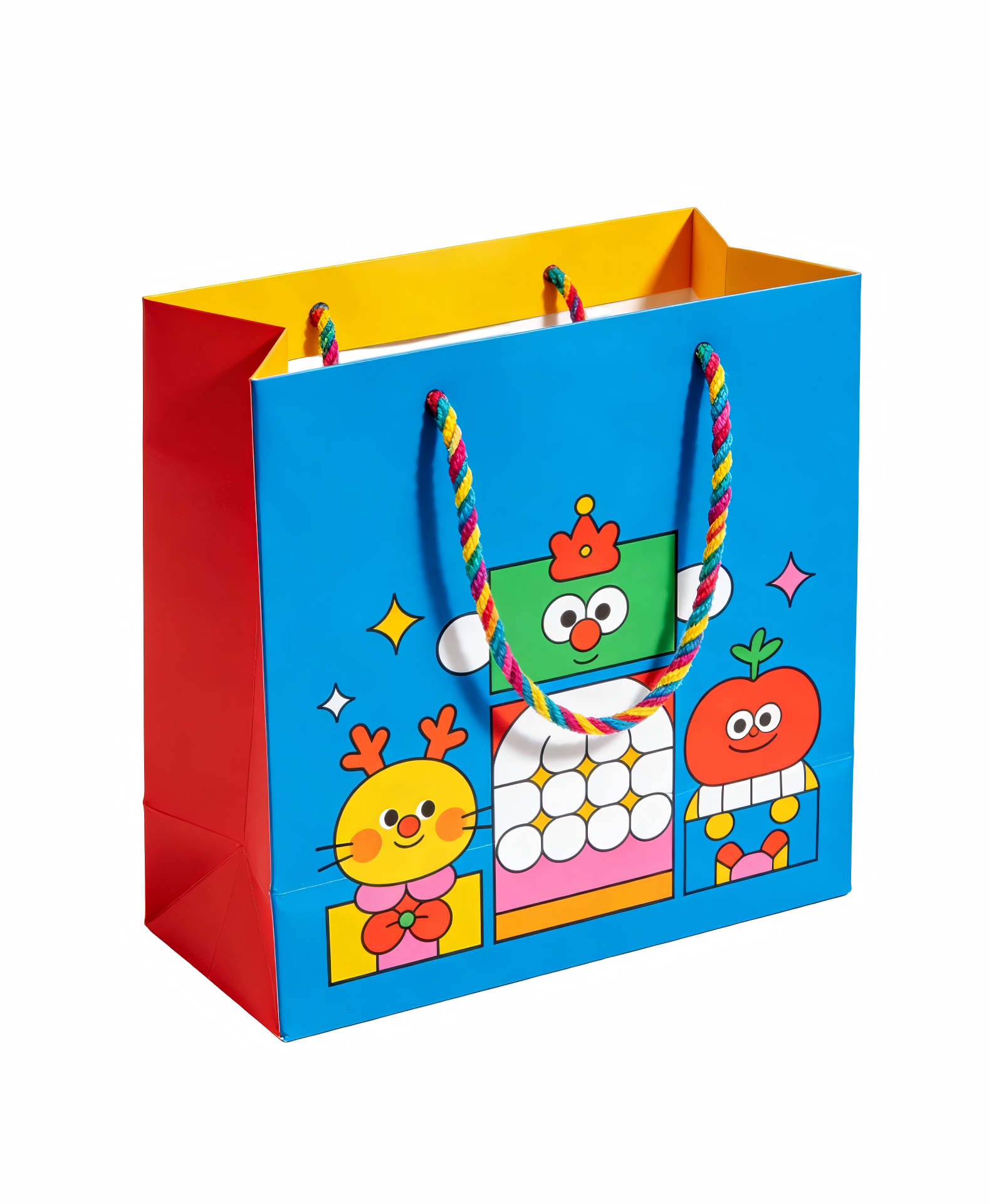 Color Cartoon Paper Bag