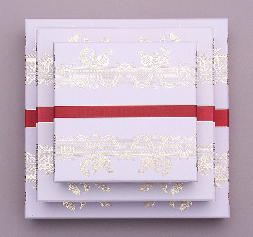 Luxury Square Lid And Base Gift Box Set