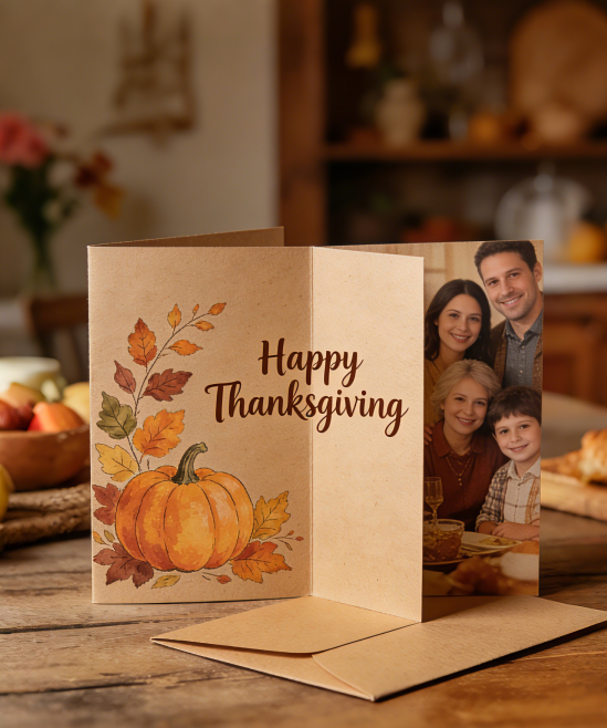 Autumn Thanksgiving Card