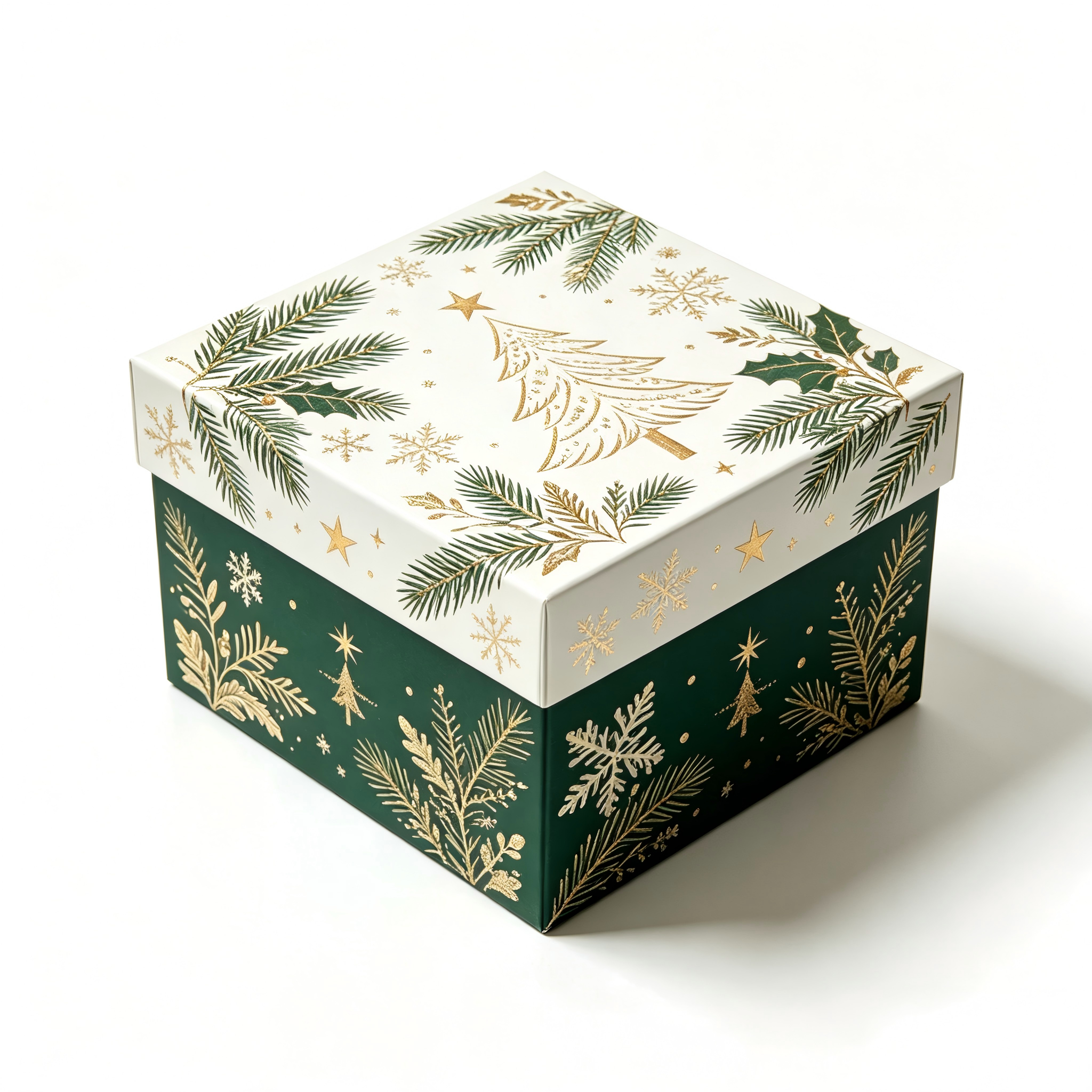 Christmas Lid & Base Box