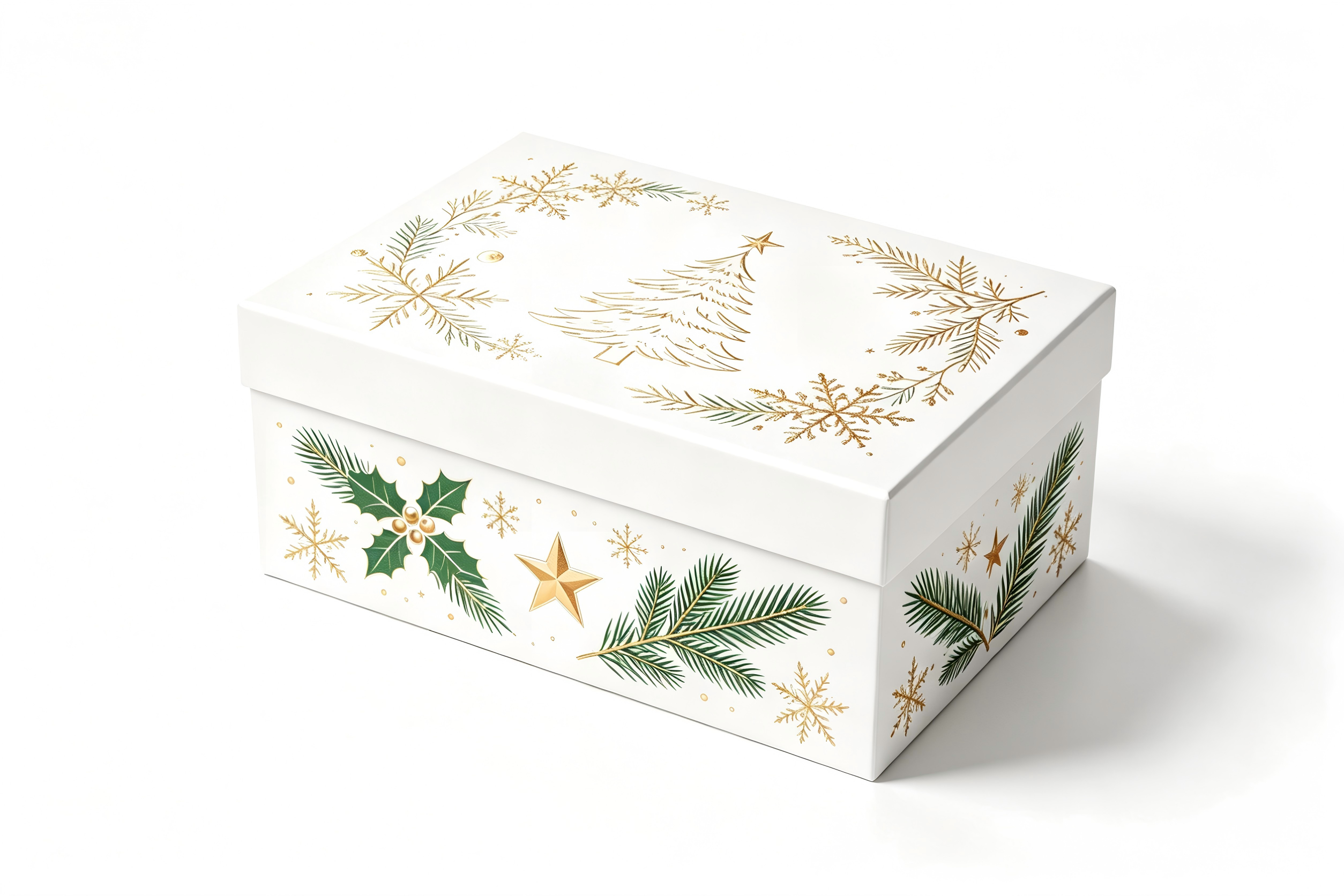 Christmas Tree Lid & Base Box