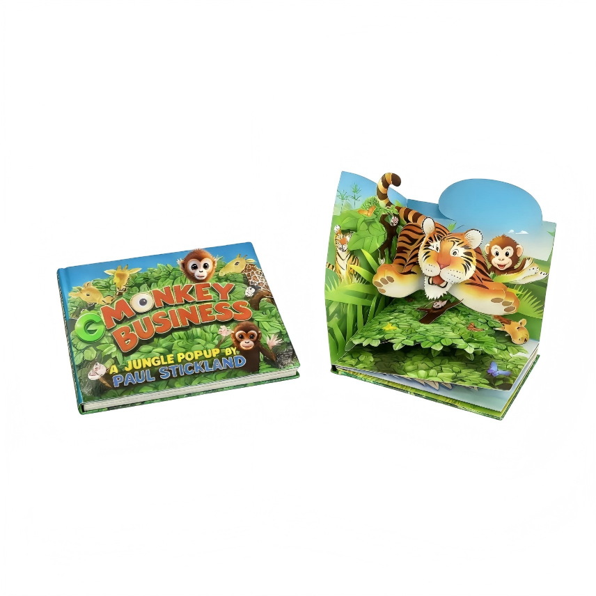 Jungle Theme 3D Pop Up Book