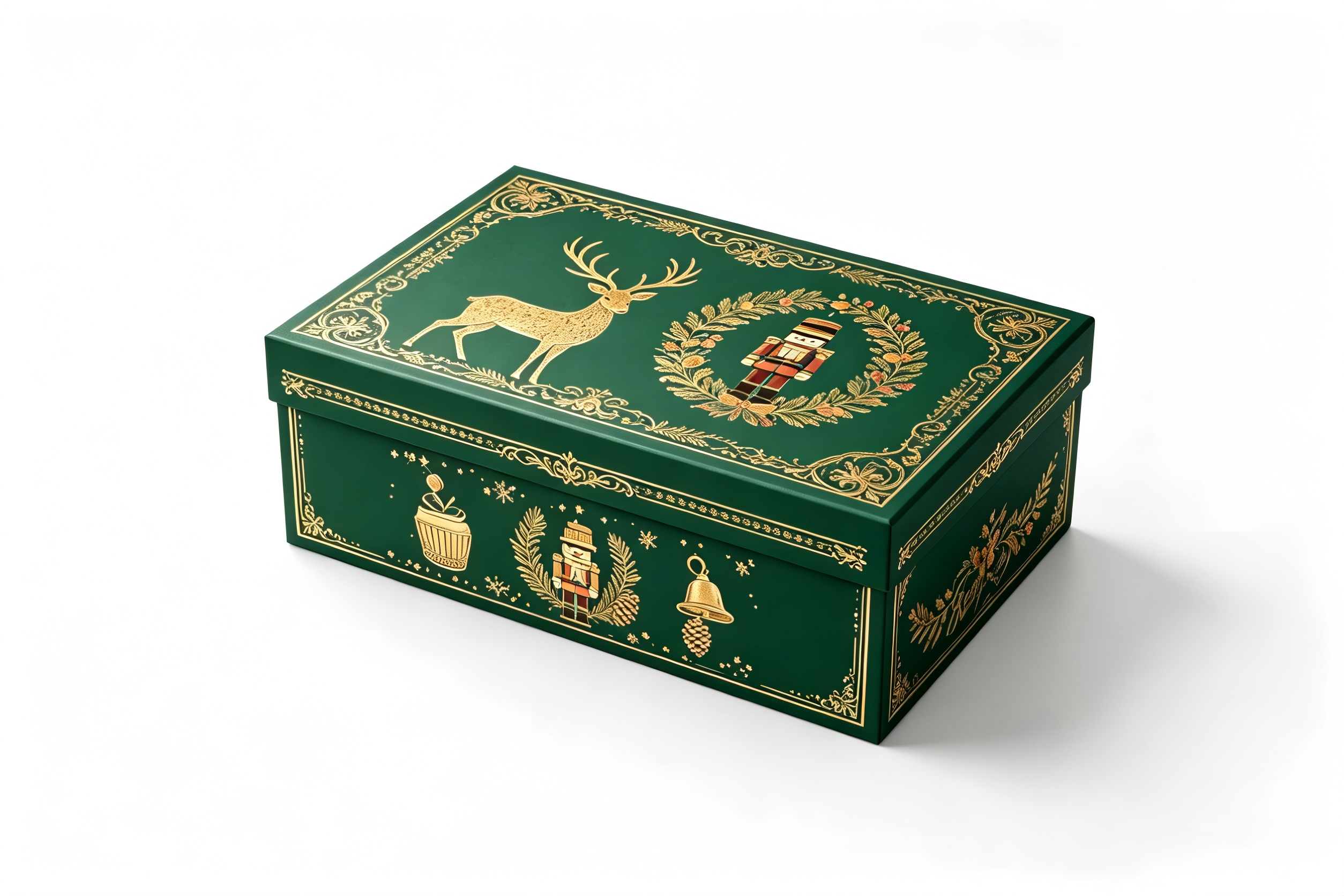 Nutcracker Lid & Base Box