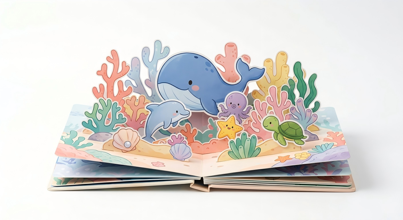 Ocean Friends Pop-Up Book