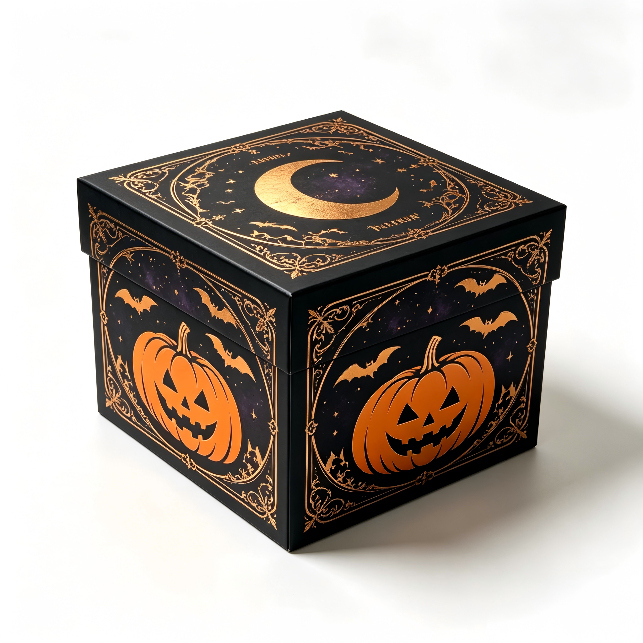 Halloween Lid & Base Box