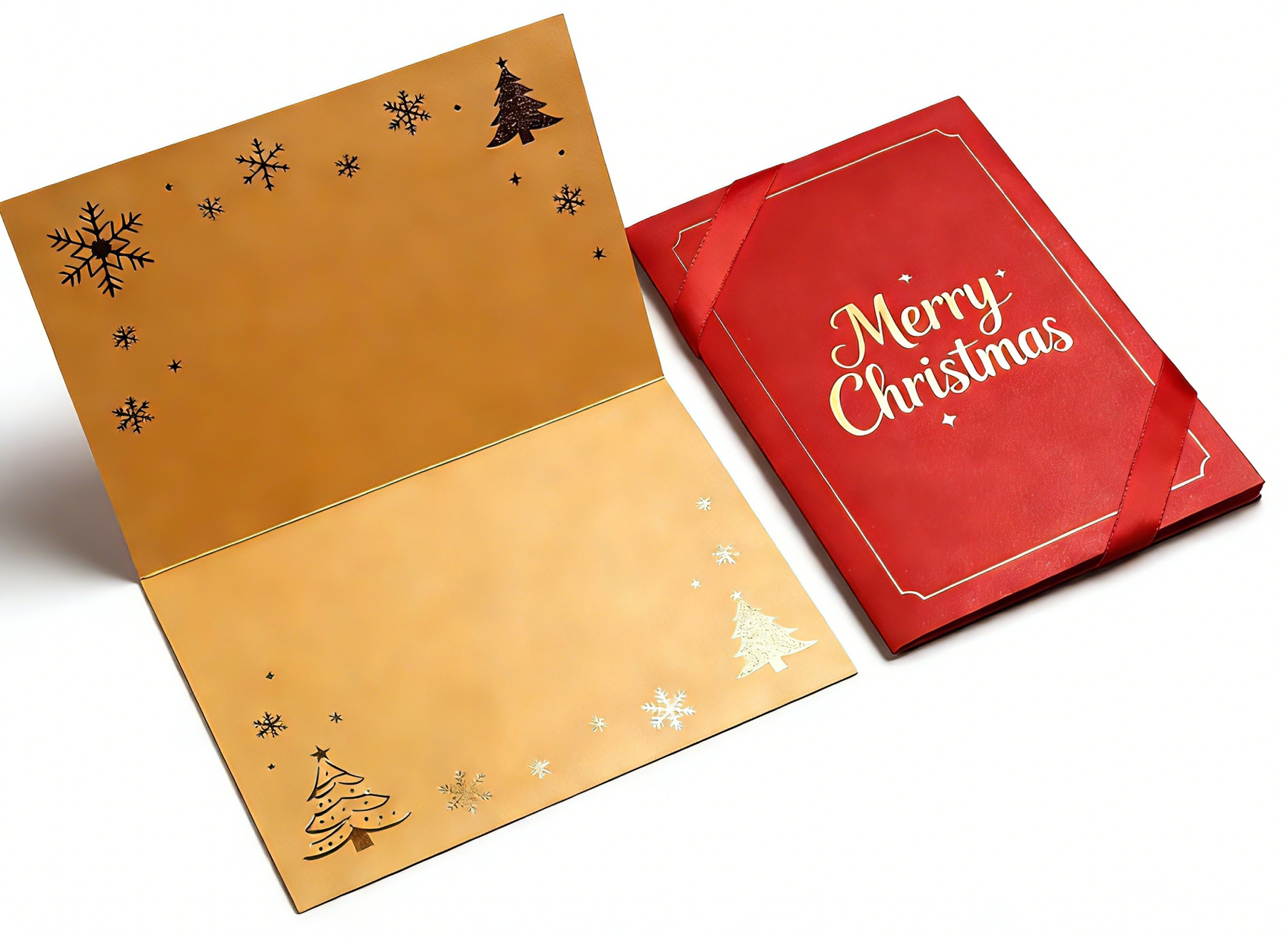 Custom Luxury Christmas Greeting Card Printing