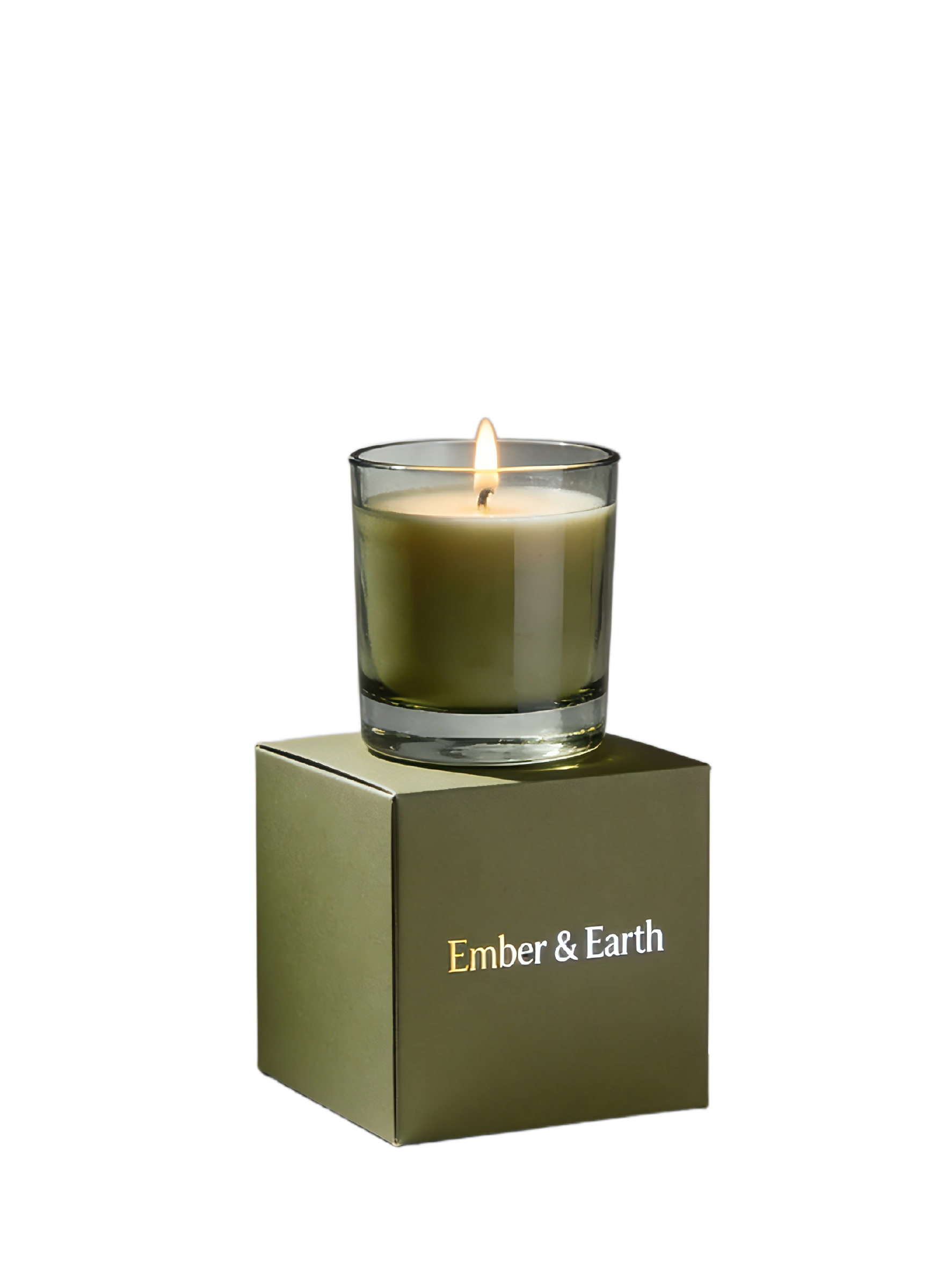 Minimalist Scented Candle Folding Carton