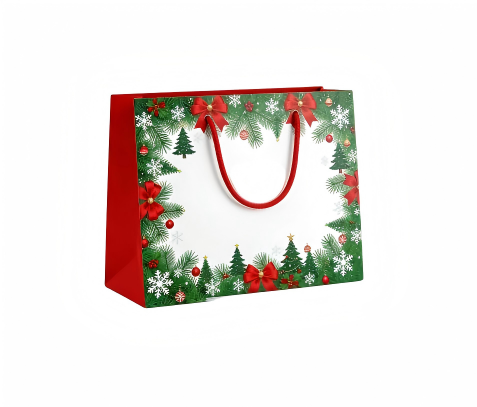 Custom Christmas Gift Paper Bag