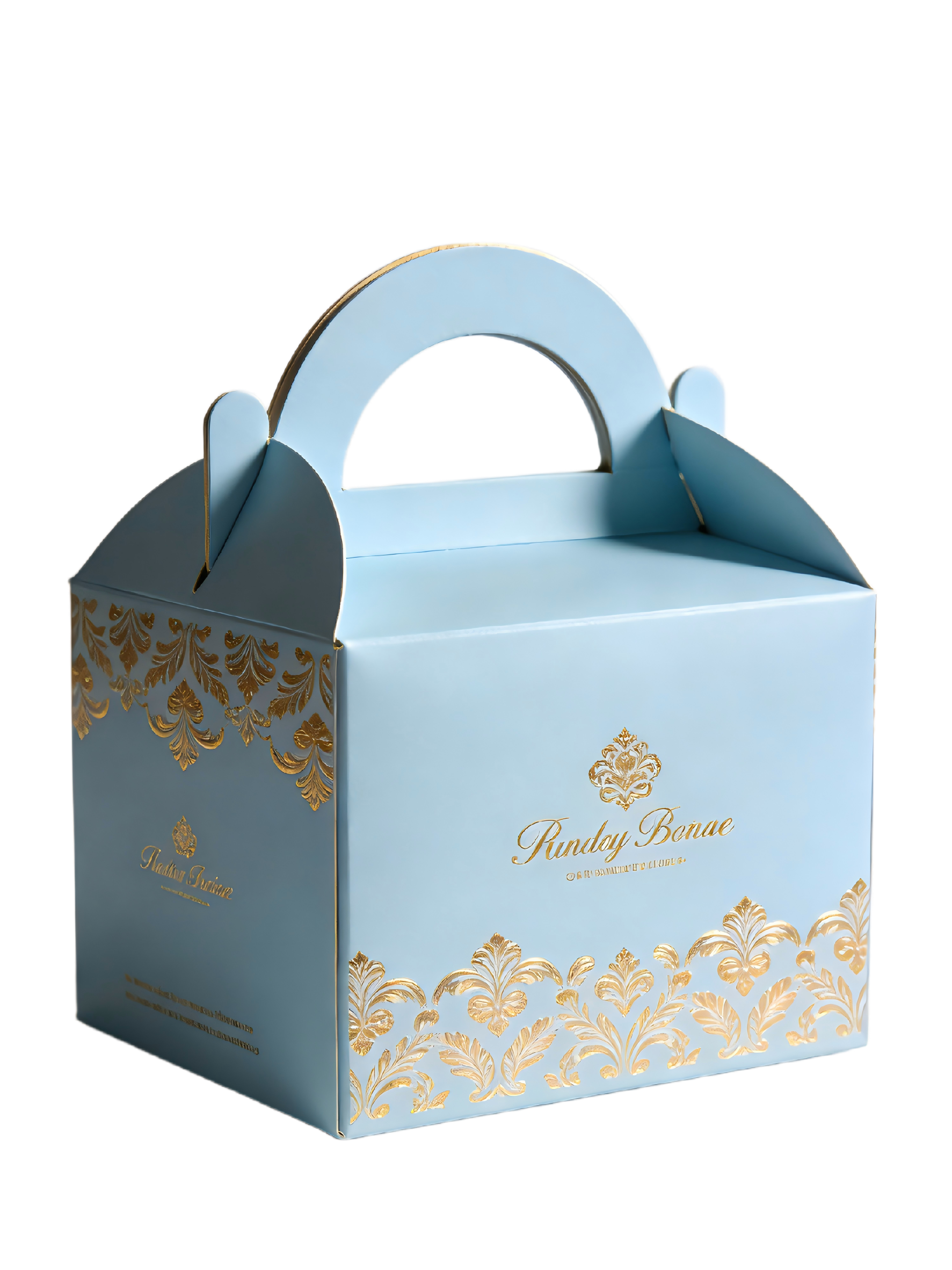 Luxury Foil Stamped Gable Box