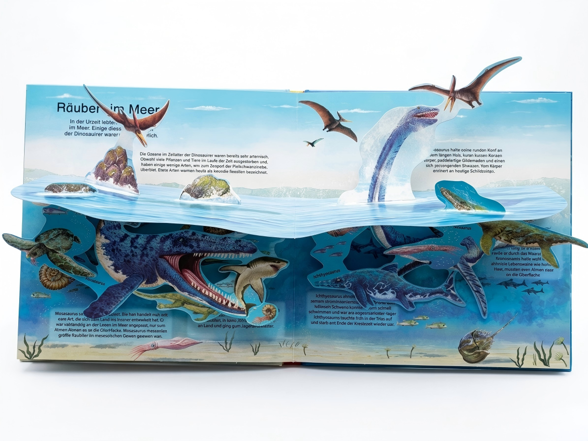Prehistoric Ocean Pop-Up Book