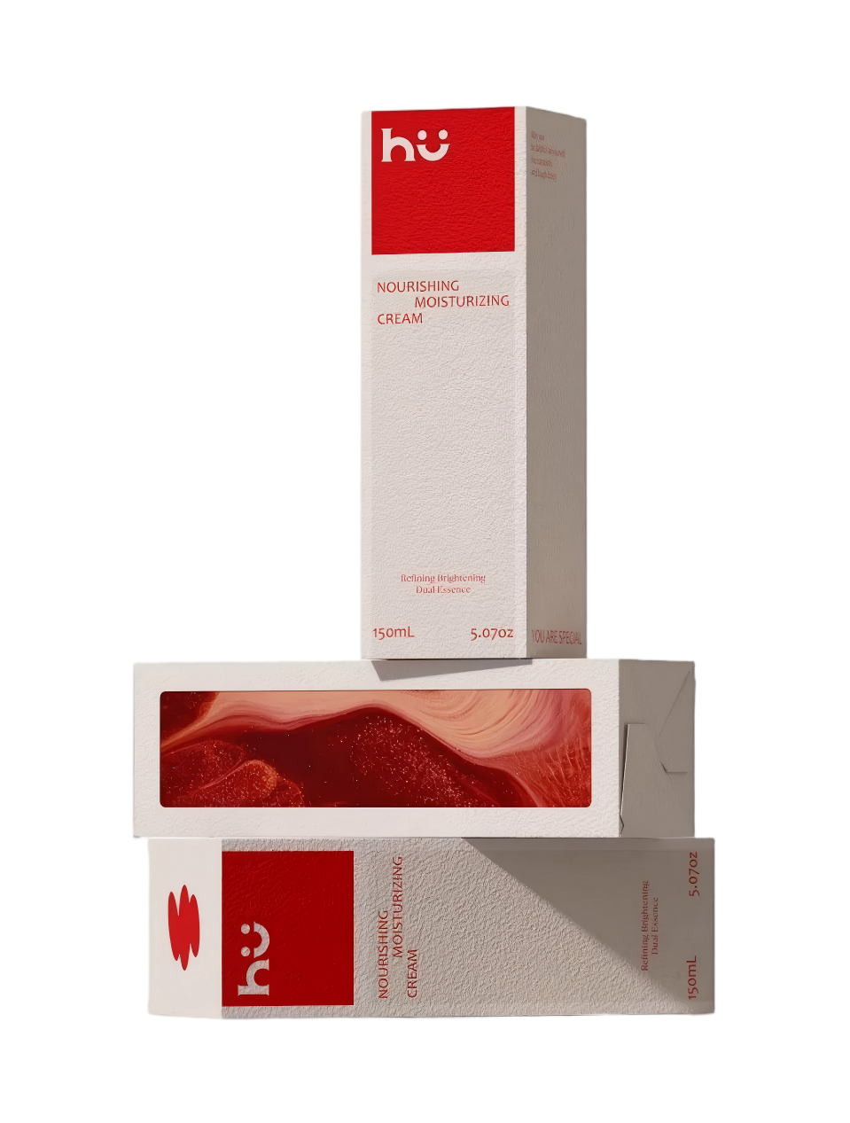 Skincare Window Folding Carto