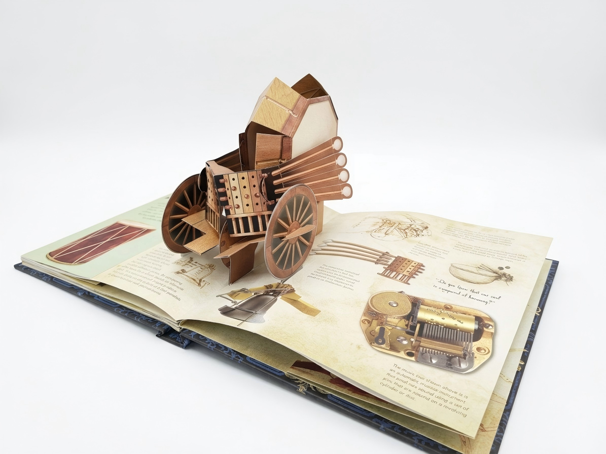 Leonardo Inventions Pop-Up Book