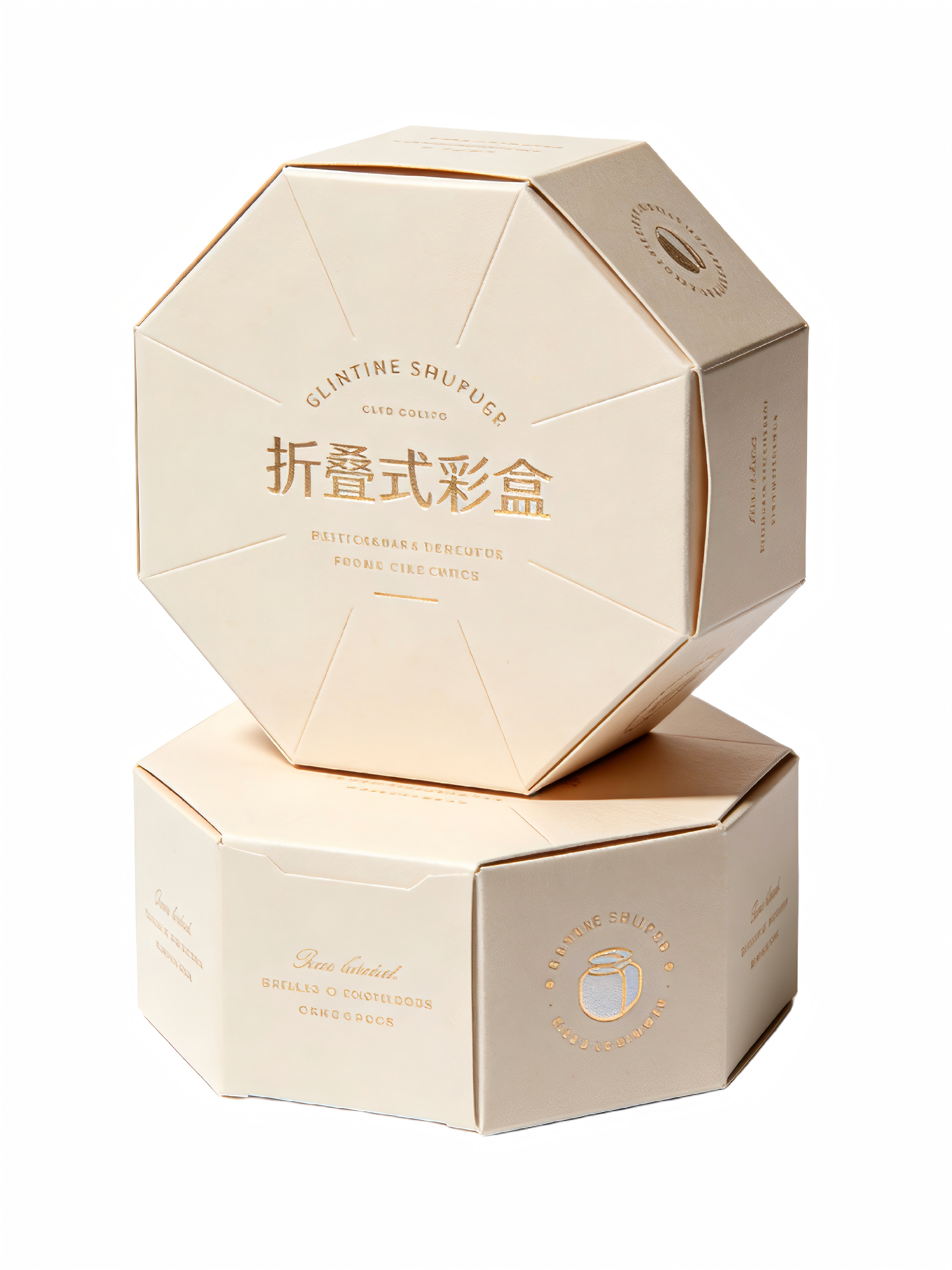 Octagonal Luxury Folding Carton