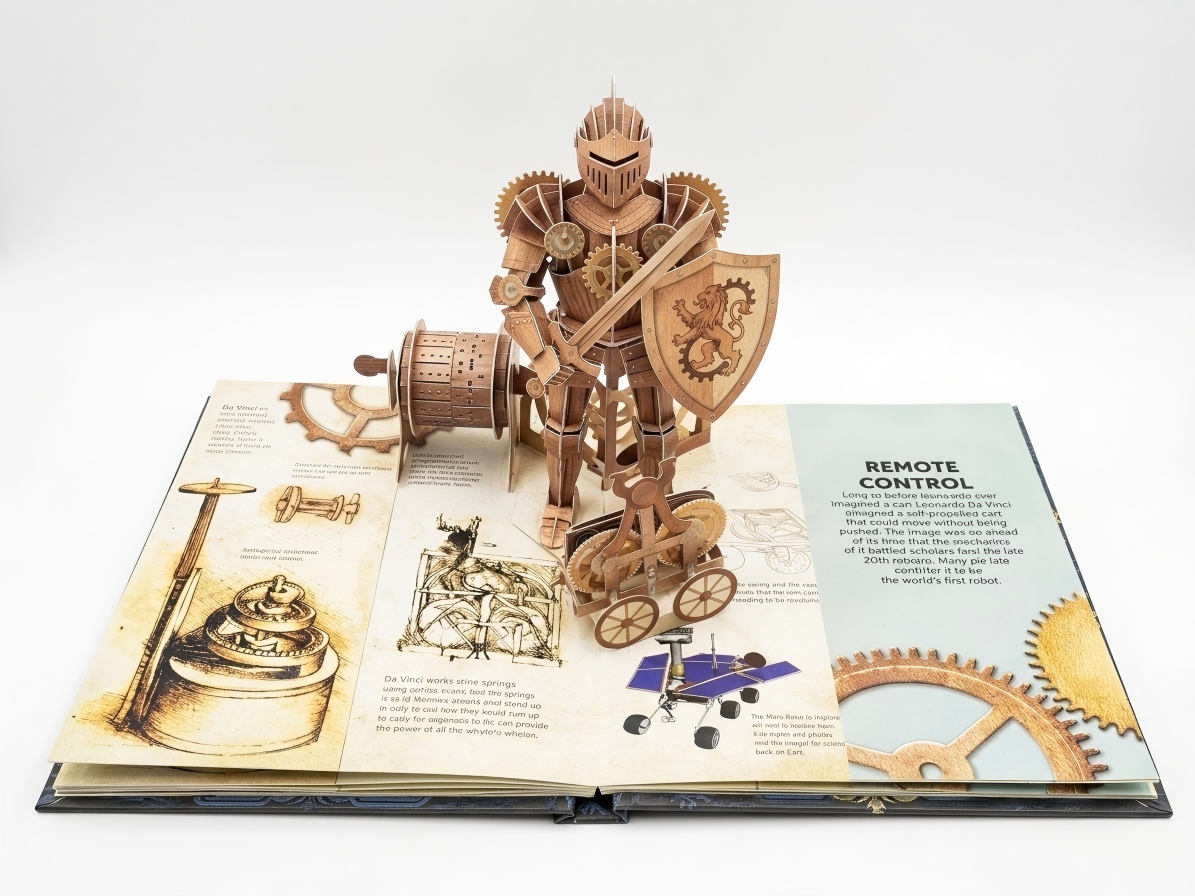 Robot Inventor Pop-Up Book