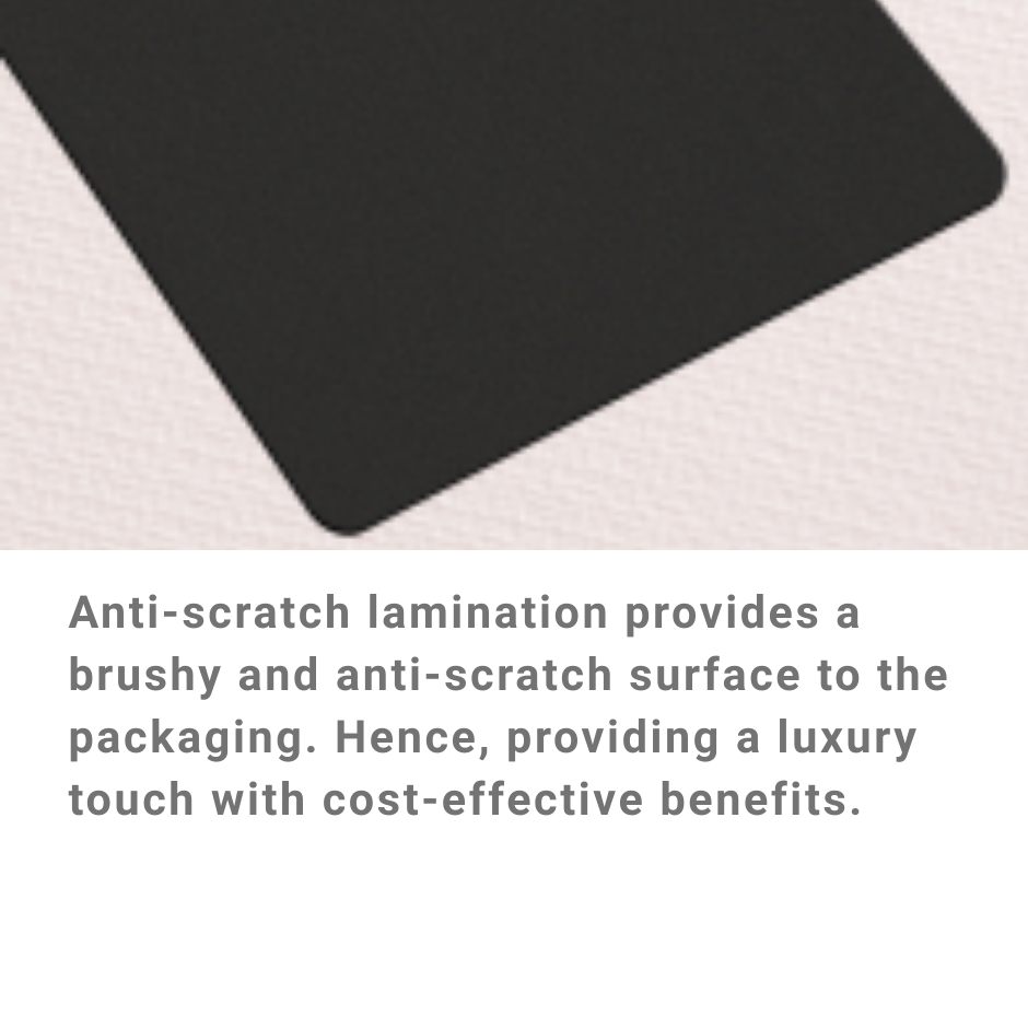 Anti-scratch lamination