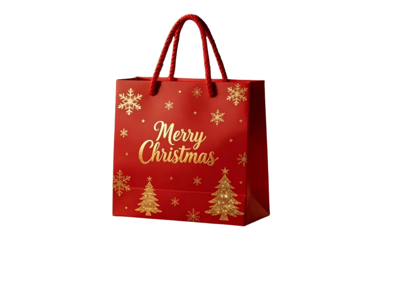 Holiday Paper Gift Bag