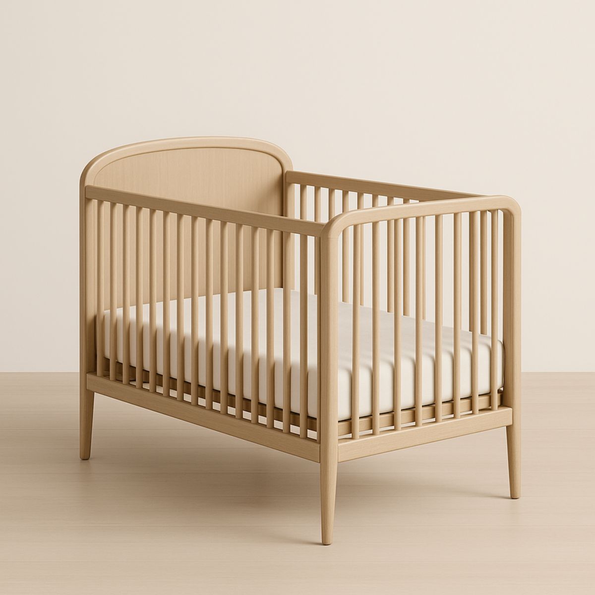 Berceau en Bois de Hêtre 120x60 cm