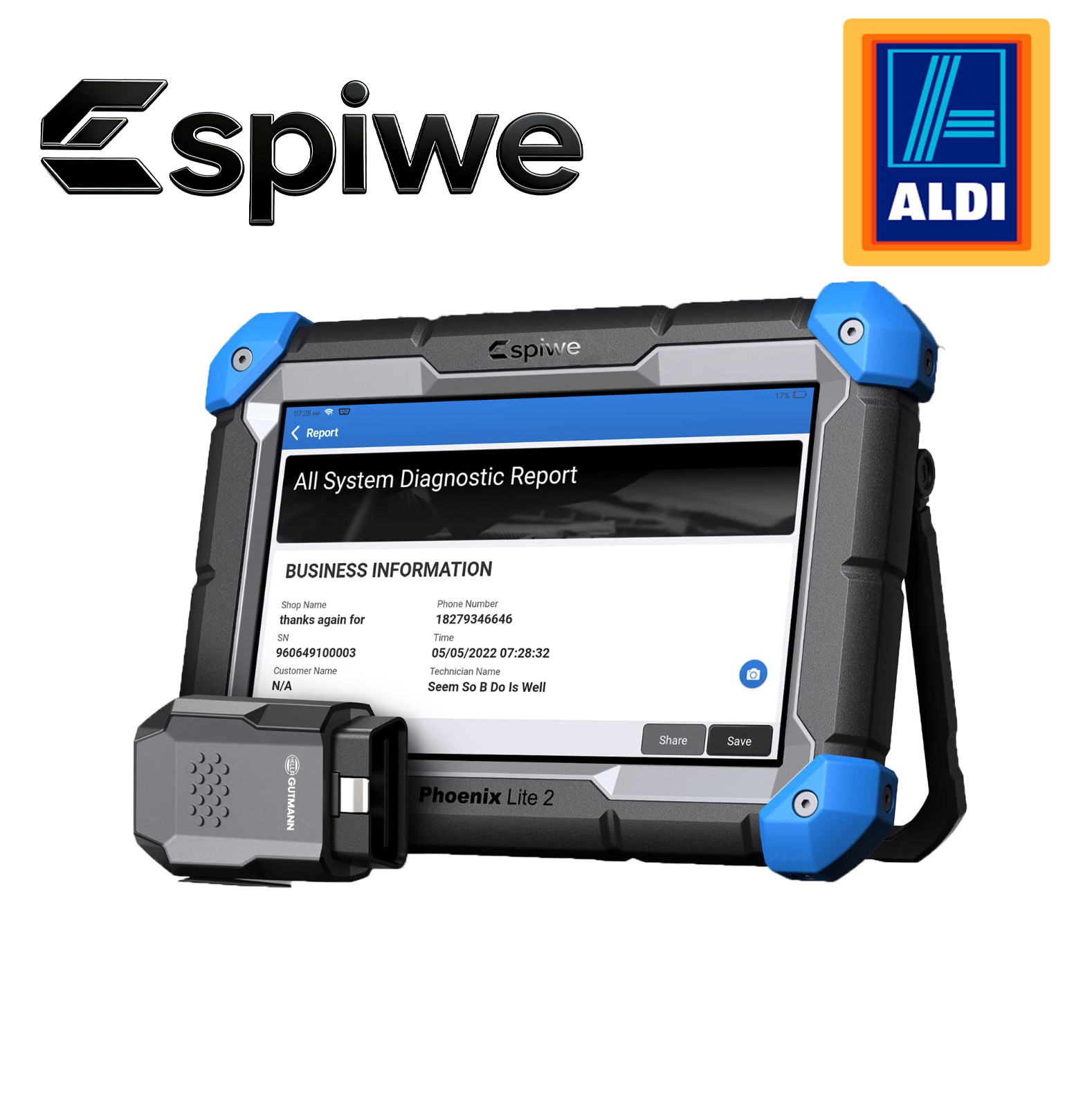 Gutmann Phoenix Lite 2 Profi-Diagnosegerät！！！