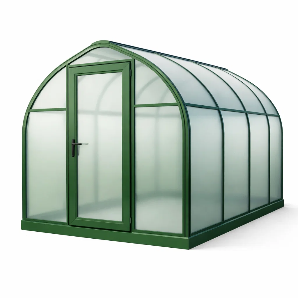 Serre de jardin en acier et polycarbonate-Cosy Cab Ine