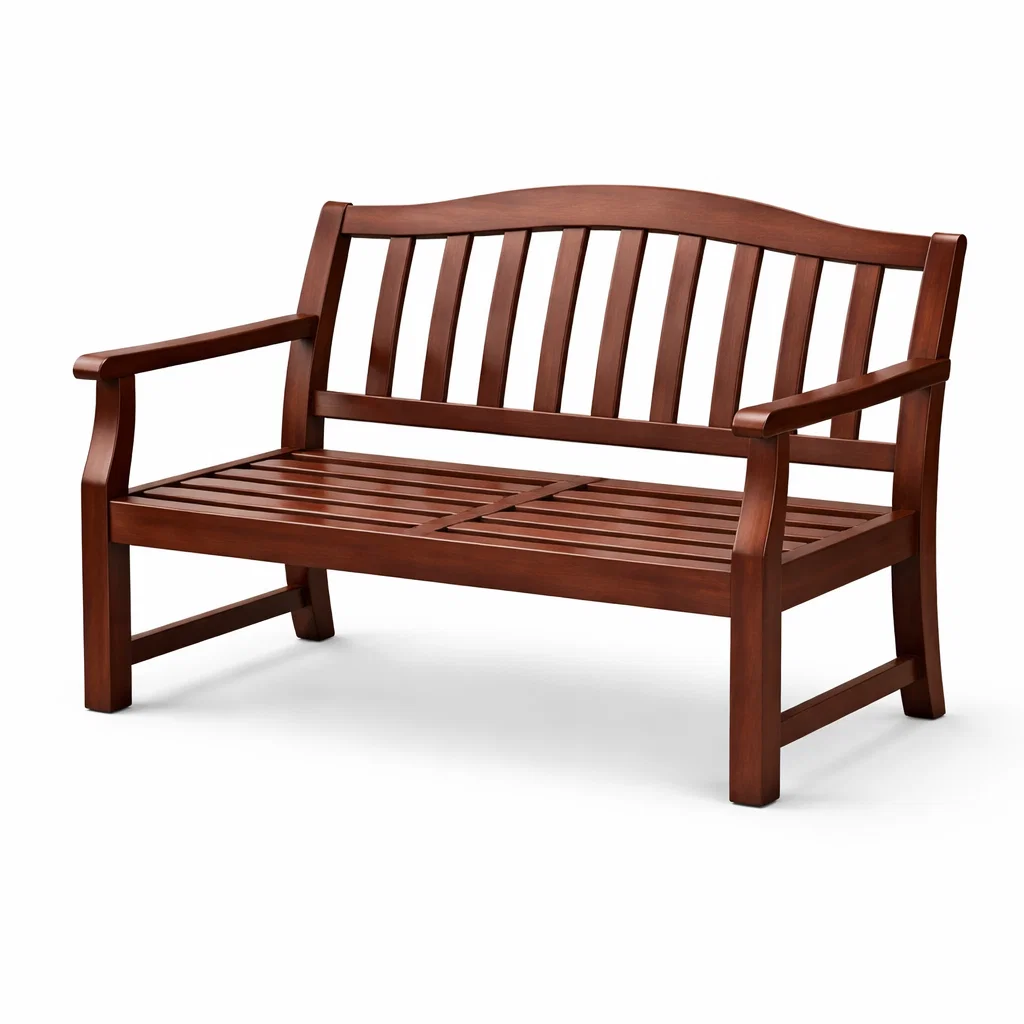 Banc d’extérieur en bois d’acacia marron-Cosy Cab Ine