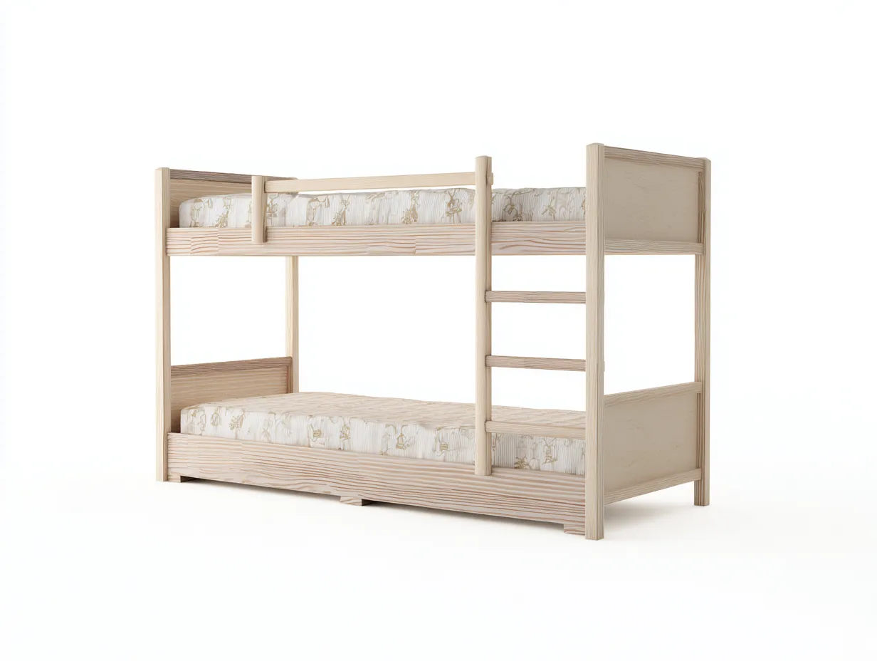 Letto matrimoniale-Legno-212x102x170 cm-Naturale-Stile scandinavo-Pinegetbase