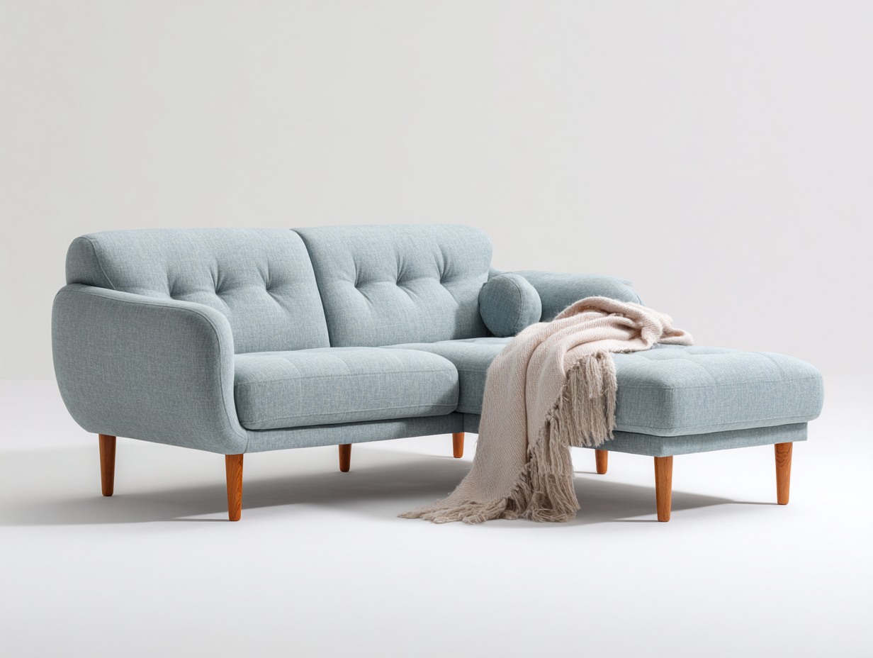 Sofá rinconero-tela-madera-254x150x86 cm-azul claro-estilo escandinavo contemporáneo-Craftgethaus