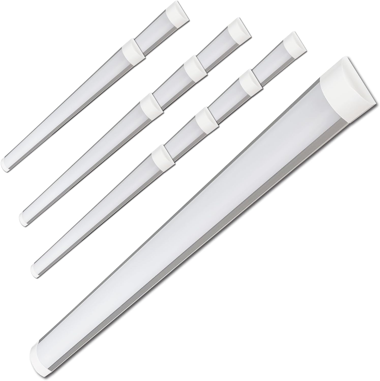 LED ATOMANT Pack 10x Pantalla Luminaria LED integrado, 150cm 48W, CCT (Selector de Color Blanco Calido, Neutro y Frio), 4800 lumenes-Craftgethaus