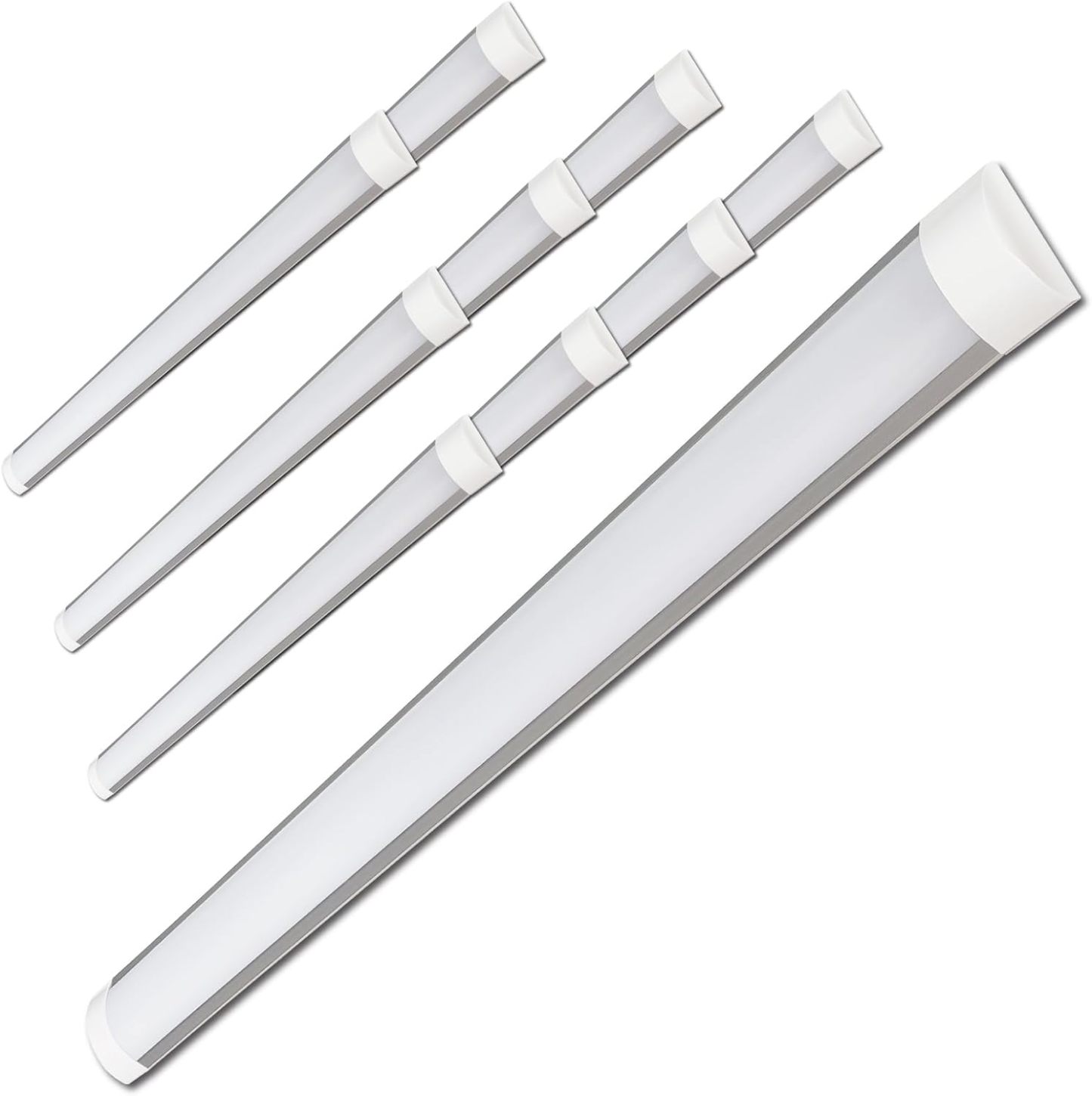 LED ATOMANT Pack 10x Pantalla Luminaria LED integrado, 150cm 48W, CCT (Selector de Color Blanco Calido, Neutro y Frio), 4800 lumenes-Craftgethaus