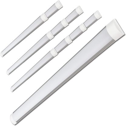 LED ATOMANT Pack 10x Pantalla Luminaria LED integrado, 150cm 48W, CCT (Selector de Color Blanco Calido, Neutro y Frio), 4800 lumenes-Craftgethaus