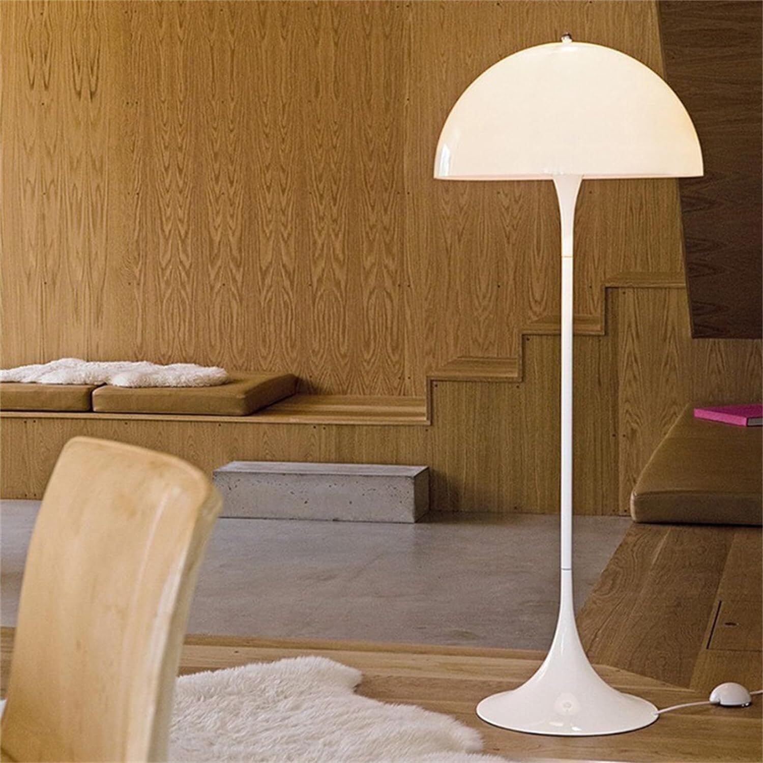 lampara de pie Lámpara de pie Moderna for salón, lámpara de pie Alta en Forma de Seta for Dormitorio, lámpara de pie de Lectura for Oficina, habitación Infantil, Esquina-Craftgethaus