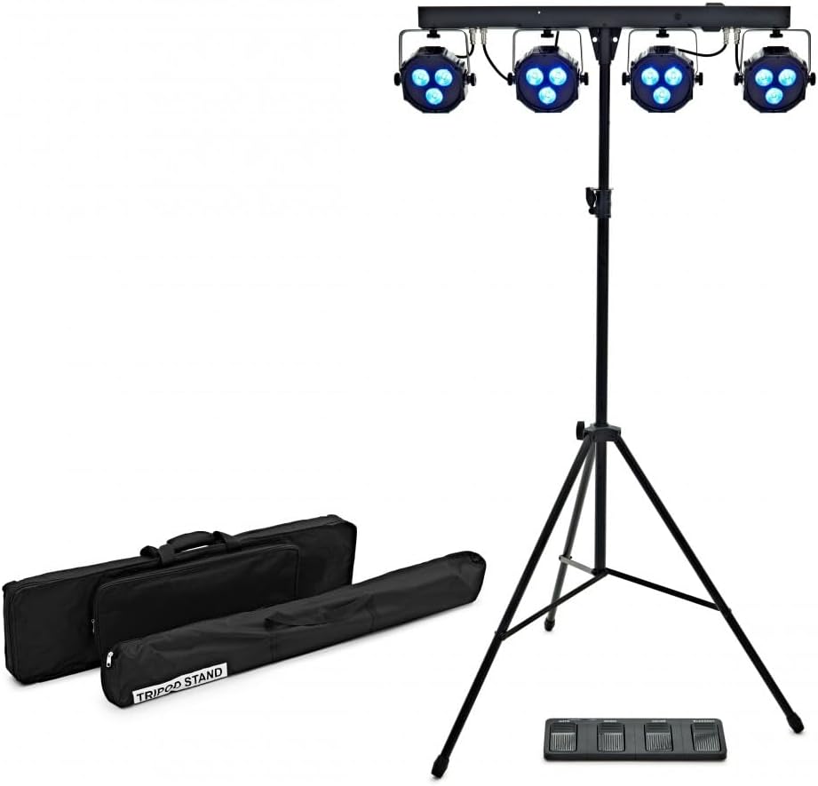 Cosmos Barra Par de Escenario de 12 x 9 W Gear4music-Craftgethaus