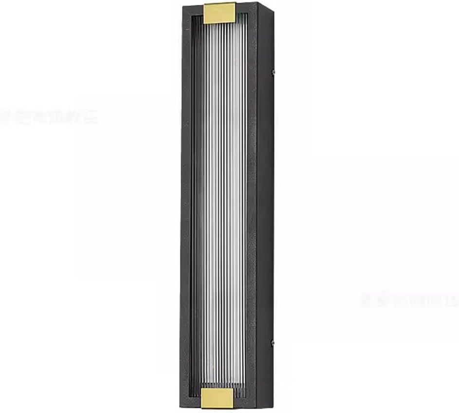 Aplique Pared Exterior Lámpara de Pared for Exteriores de Lujo, luz Moderna, balcón Exterior, Pared Exterior, Villa, Puerta, lámpara de Pared for jardín, Patio Lampara Exterior Pared-Craftgethaus