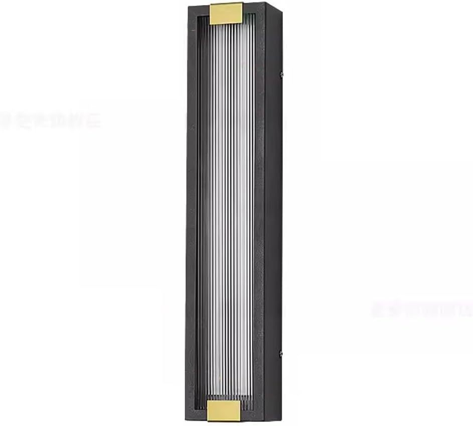 Aplique Pared Exterior Lámpara de Pared for Exteriores de Lujo, luz Moderna, balcón Exterior, Pared Exterior, Villa, Puerta, lámpara de Pared for jardín, Patio Lampara Exterior Pared-Craftgethaus
