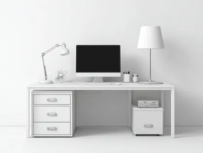 Mesas de oficina - madera-MDF - 158x72x75 cm - blanco - diseño moderno-Craftgethaus