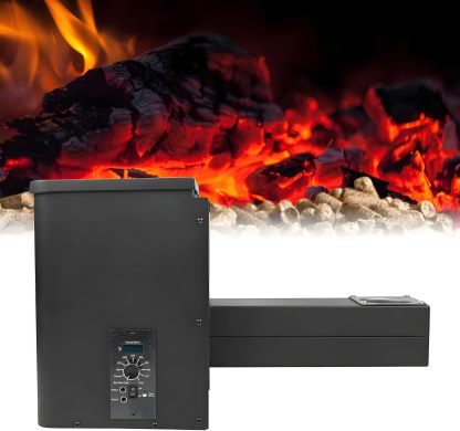 Kit de Montaje de tolva para ahumador, tolva para Parrilla eléctrica de pellets, tolva para Parrilla Vertical de pellets, con Controlador Vertical, para Asar, ahumar y Hornear