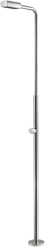 Ducha Angel - para Piscina y Jardín - Cabeza de Ducha de Acero Inoxidable y ABS Antical - Anclaje Incorporado - Altura de 2 metros - AstralPool