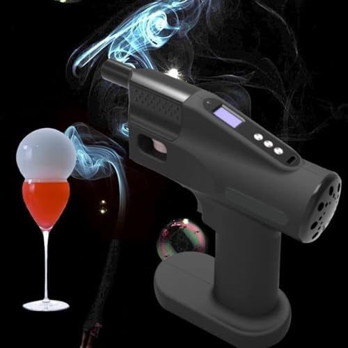 Pistola infusora de humo para alimentos, máquina de humo frío de mano para cócteles, queso, carne y más