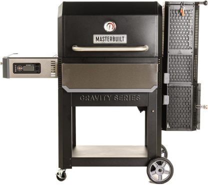 Masterbuilt® Gravedad Series™ 1050 Digitales Barbacoa Parrilla + Fumador en Negro