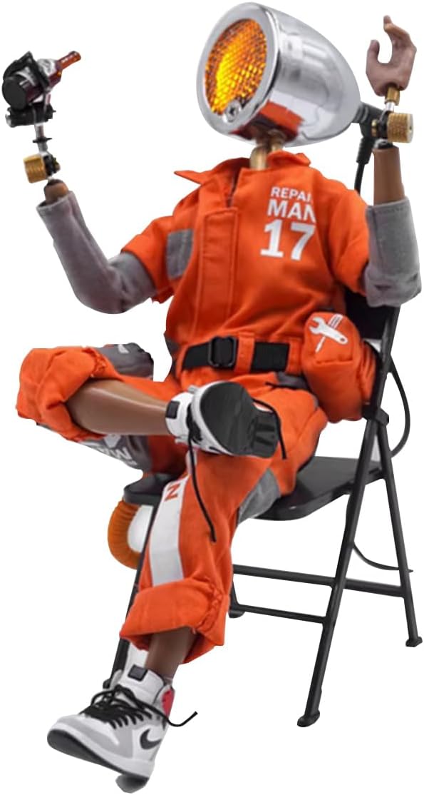 Robot 3D Metal Maqueta Maqueta Steampunk Robots Mecha Mecha Metal Modelo Decoración Adornos Artesanía Juguetes Regalo para Adultos Versión Terminada-Sofagethut