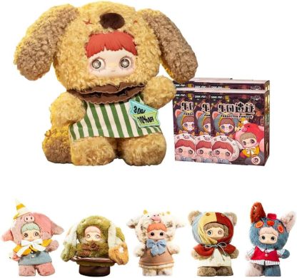 niannyyhouse Muñeco grande de peluche Maymei Paradise Ruins 400% Series, figuras coleccionables de peluche (6 piezas)-Sofagethut