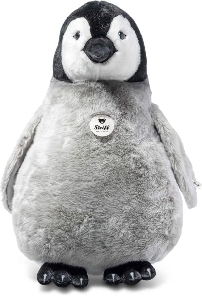 Steiff 075728 Flaps Flaps 075728 - Peluche con Ojos de plástico, 60 cm, Color Gris Claro-Sofagethut