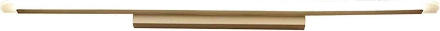Genérico Luces delanteras de espejo Led, tira larga posmoderna, baño, inodoro, impermeable, niebla, maquillaje, ., ahorro energía, luz pared Compatible with cabecera, Araña de techo-Sofagethut