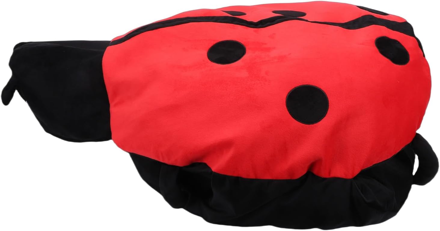 Almohada Portátil, Juguete de Peluche, Disfraz de Animal de Peluche, Tacto Cómodo y a Prueba de Deformaciones, Ideal para Decoración del Hogar o Fiestas Festivas (1.khm/4.adjetivo)-Sofagethut