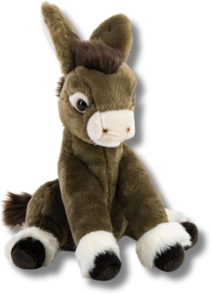 Peluche Ane Gaston – 35 cm – Gris – Peluches artesanales – Cosidos a Mano – Marca Francesa-Sofagethut