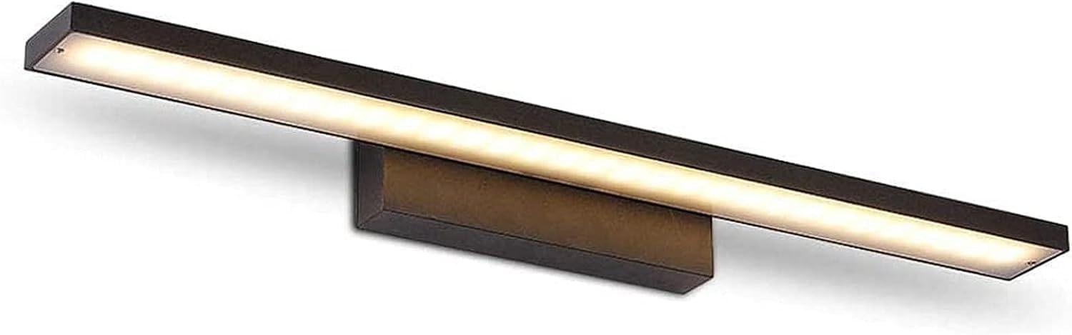 Lámpara de espejo for baño, luz LED for pared, resistente al agua, iluminación maquillaje, blanca cálida, 3000 K, lámpara aluminio,Lámparas-Sofagethut
