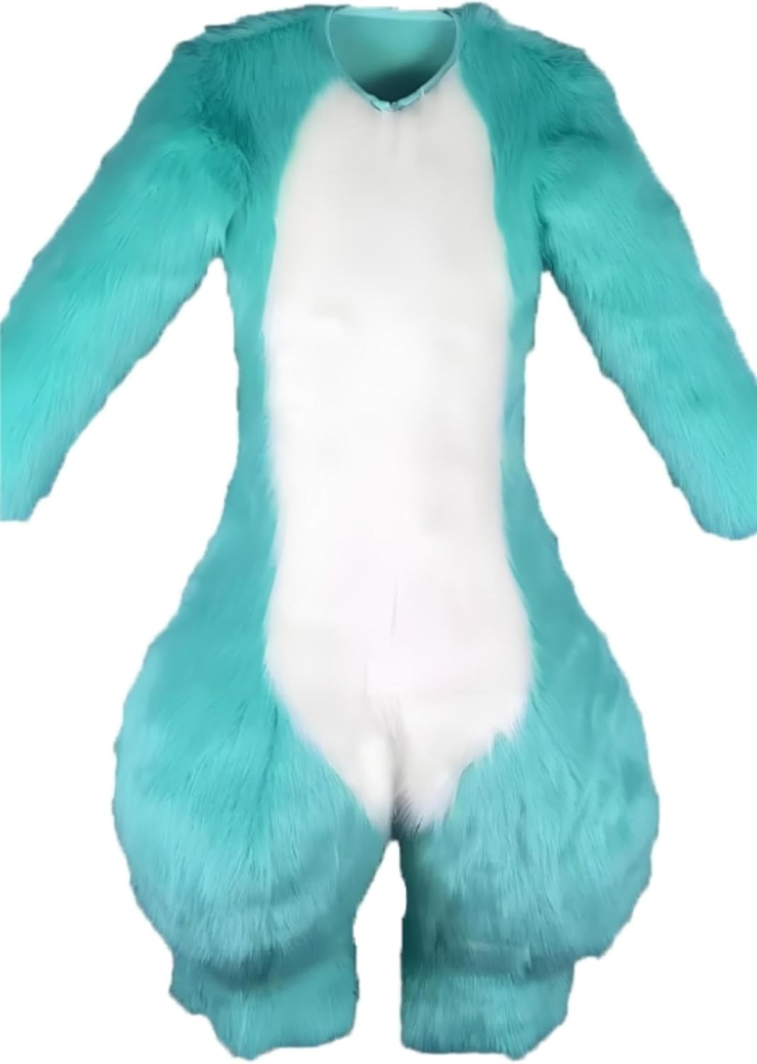 Cómoda peluquería corporal, peluche de cuerpo fresco, pelaje peludo de piel sintética, para fiesta de vestuario de cosplay, comic con, festival cómica, fiesta temática-Sofagethut